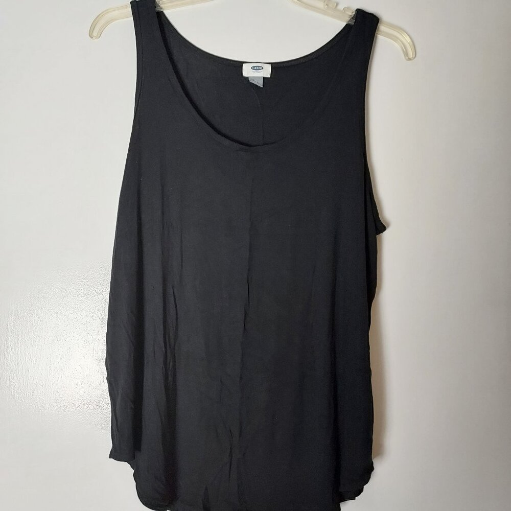 XL Black Dressy Women's Old Navy Tank Top
